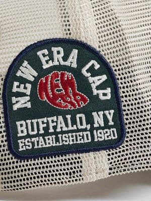 New Era 9forty multi patch trucker cap