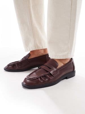 SEQWL Hershe ruched loafers
