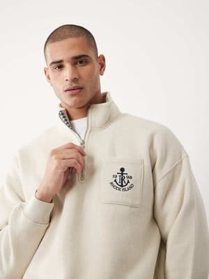Abercrombie & Fitch quarter zip sweatshirt