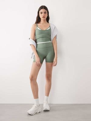 Abercrombie & Fitch YPB sculpting workout shorts