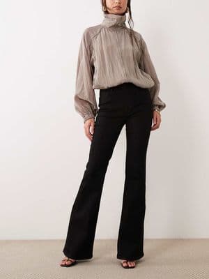 Good American good legs flare jeans
