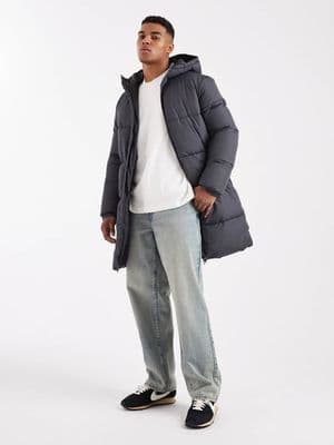 JJ Rebel longline padded coat