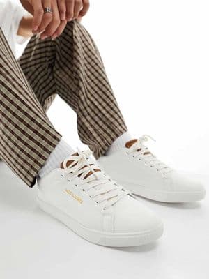 Jack & Jones faux leather sneakers