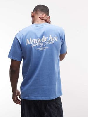 Alma De Ace Sporting Goods back print logo T-shirt