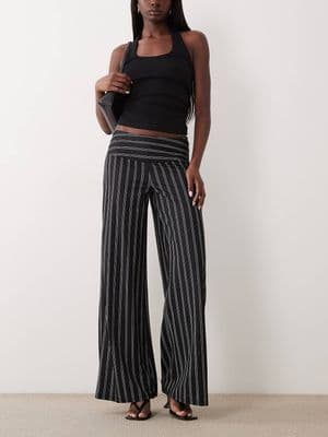 Gina Tricot wide leg jersey pants
