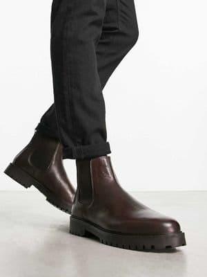 Walk London sean chunky chelsea boots