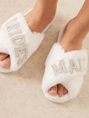 Be Mine Bridesmaids slippers