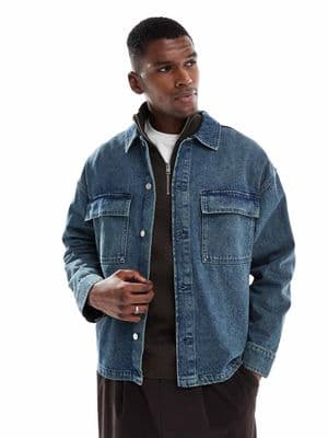 Jack & Jones boxy denim jacket