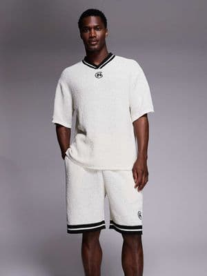 Good For Nothing knit shorts
