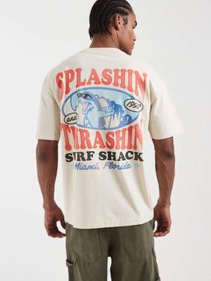 Hollister back graphic t-shirt