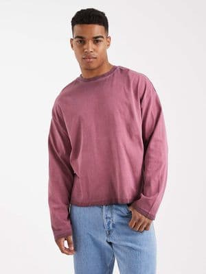Cotton On relaxed fit y2k long sleeve top