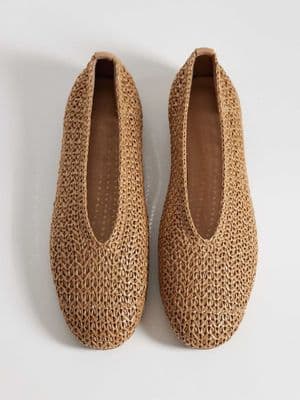 SEQWL woven ballet flats