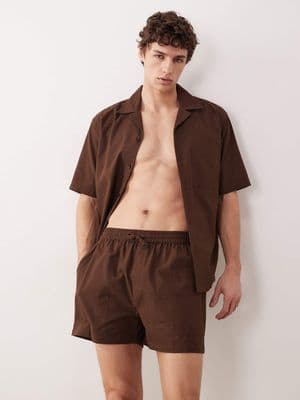Free Society linen blend shorts