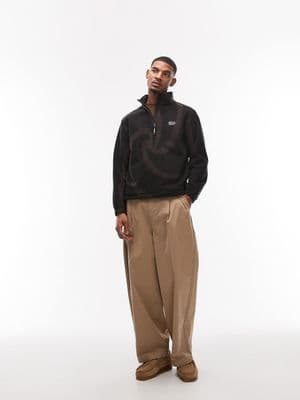 Parlez chevy swirl pattern 1/4 zip fleece