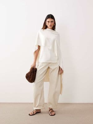 ARRANGE Tova tapered curved leg jeans