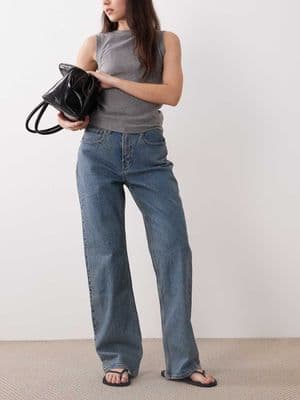Abercrombie & Fitch high rise 90s relaxed jeans