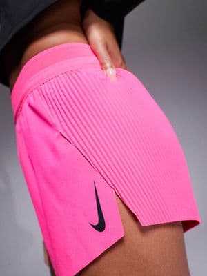Nike Running AeroSwift 3 inch pleated shorts