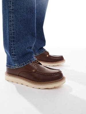 Jack & Jones PU moc boots