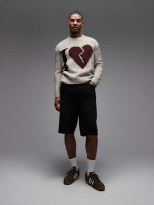 AllSaints Lover crewneck knit sweater