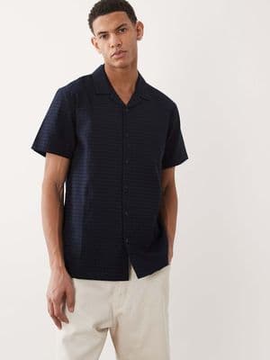 Brave Soul short sleeve textured shirt