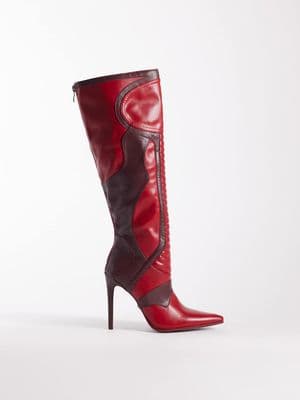 Azalea Wang Rodrigo high heeled knee boots