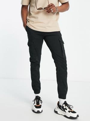 Jack & Jones Intelligence cuffed cargo pants