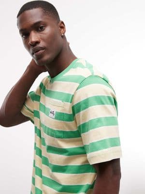 Stan Ray striped short sleeve pocket t-shirt
