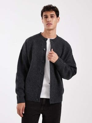 Jack & Jones crew neck cardigan