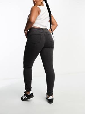Noisy May Curve high waisted skinny jeans