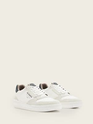AllSaints Regan leather low top logo sneakers
