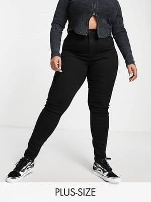 Noisy May Curve high waisted skinny jeans