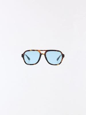 Bershka Blue lens sunglasses