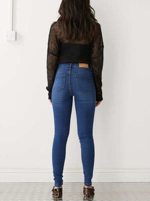 Noisy May Callie high waist skinny jeans