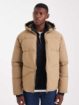 Jack & Jones hooded puffer jacket