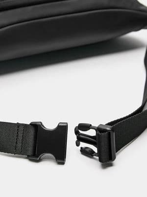 Pull&Bear Rubberised bum bag