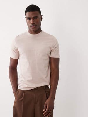Mango 100% cotton slim fit T-shirt