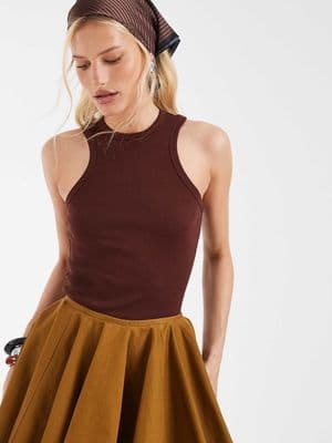 & Other Stories ribbed tank top