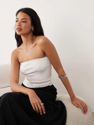 Gina Tricot super stretch tube top