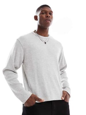 Cotton On long sleeve waffle T-shirt