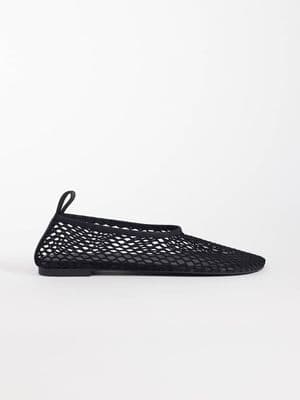 ARKET mesh square toe ballerina flats
