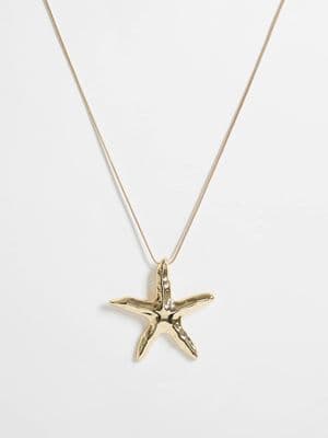 DesignB starfish pendant necklace