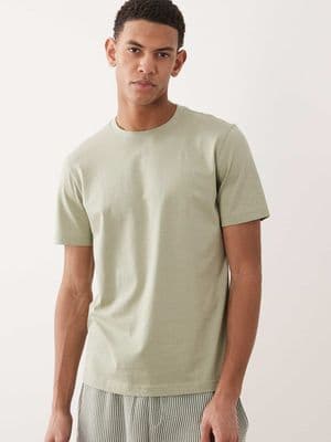 Mango 100% cotton slim fit T-shirt