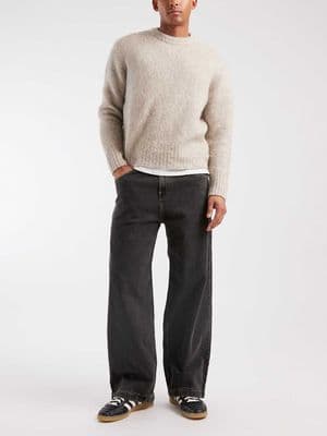 Hollister super baggy 5 pocket jeans
