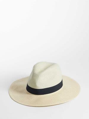 Accessorize chic band fedora hat