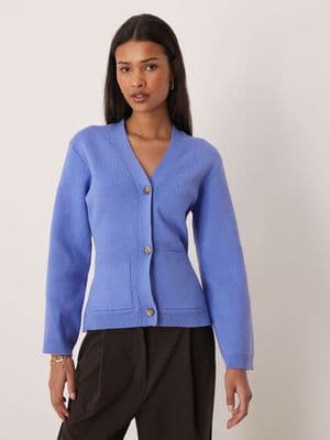 Gina Tricot pure cotton knit cardigan