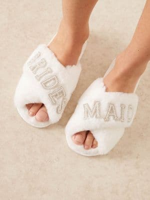 Be Mine Bridesmaids slippers