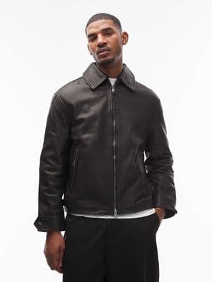 AllSaints Garrison leather jacket
