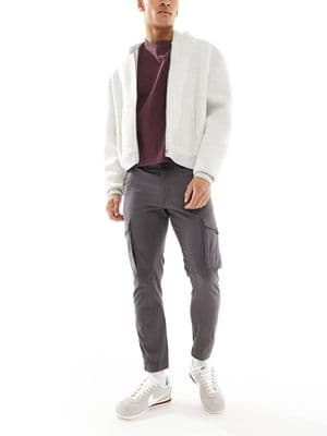 Jack & Jones Intelligence cuffed cargo pants