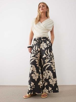 JDY Petite wide leg pants
