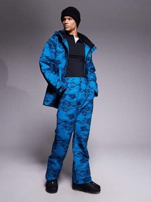 Threadbare ski pants